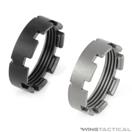 V Seven Lightweight Titanium Castle Nut