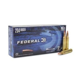 Federal Varmint & Predator 204 Ruger 32 Gr Hornady V-Max