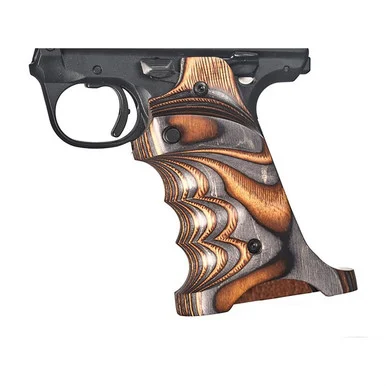 Volquartsen Mark IV 22/45, Laminated Grips, Brown/Gray