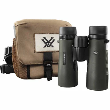 Vortex Diamondback HD 10x42, 10x Magnification, 42mm Objective Lens, 21.3 oz, Rubber Armored