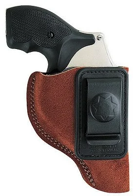 Bianchi Waistband Holster w/Open Muzzle, Model 10382, For 3 in BBL; Charter Arms; Colt; Ruger; S&W; Taurus
