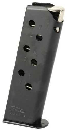 Walther Arms PPK/S, Magazine, 7 Rds, AFC Coating Black
