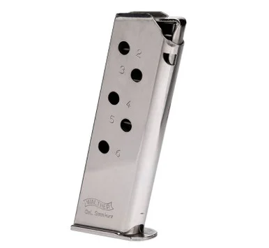 Walther Arms PPK/S, Magazine, 8 Rds, Nickel