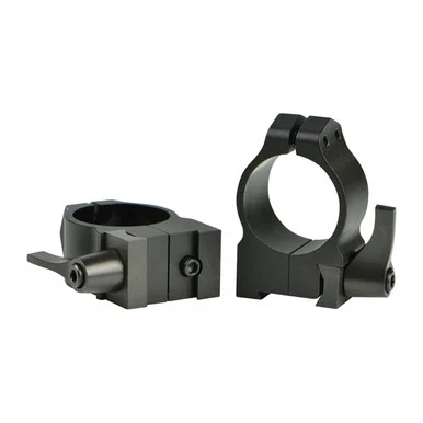 Warne 14BM Maxima, 30mm Tube, Medium Vertical Split Dovetail, Matte Black Steel