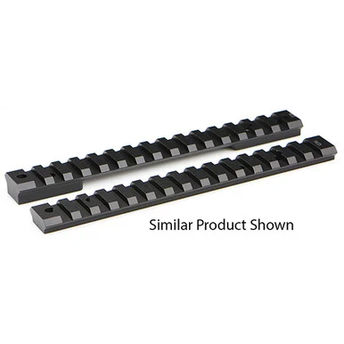 Warne 764220MOA, Tactical Rail, Black Hard Coat Anodized