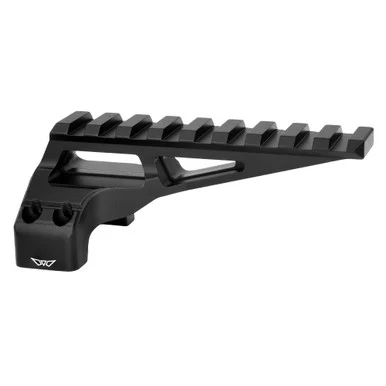Warne Diving Board, 34mm, Fits Warne Skyline Mount, Anodized Finish, Black