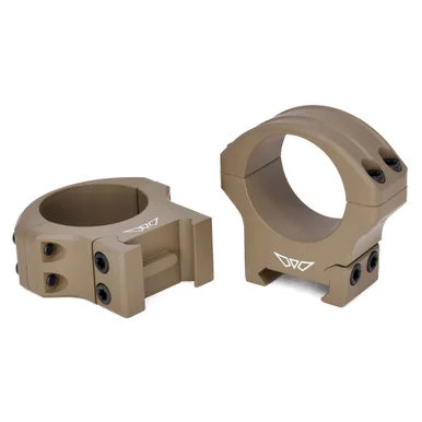 Warne HyperLite 1" Medium Scope Rings, Dark Earth Cerakote