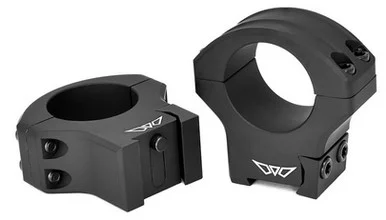 Warne HyperLite Rings, 30mm Tikka High, Matte Black