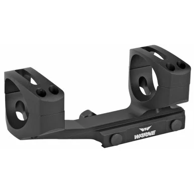 Warne LR-SKEL Mount, 20 MOA, Black Anodized