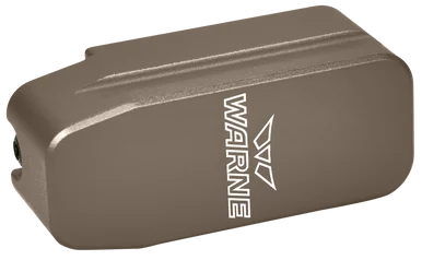 Warne Magazine Extension, 5 Rds, Flat Dark Earth Hardcoat Anodized