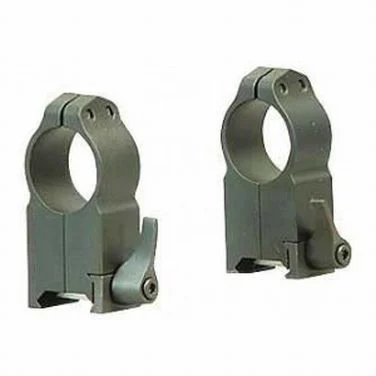 Warne Maxima QD Rings, 1" Ultra High, Matte Finish