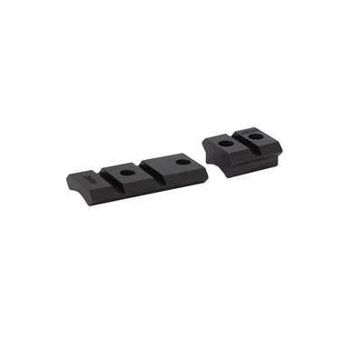 Warne Maxima Steel Bases, Weaver Style, Matte Black