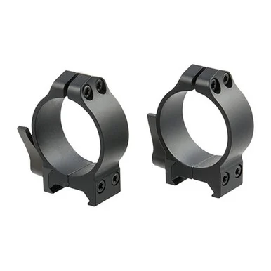 Warne Mfg. Company Maxima QD, 34mm Low (0.25'') QD Rings, Black