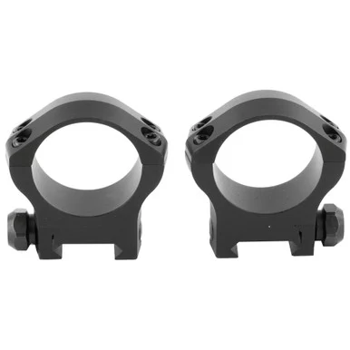 Warne Mountain Tech 34mm Medium Matte Rings, Lightweight, Black Anodized