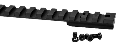 Warne Vapor Picatinny Rail, 20 MOA, Black Anodized Aluminum