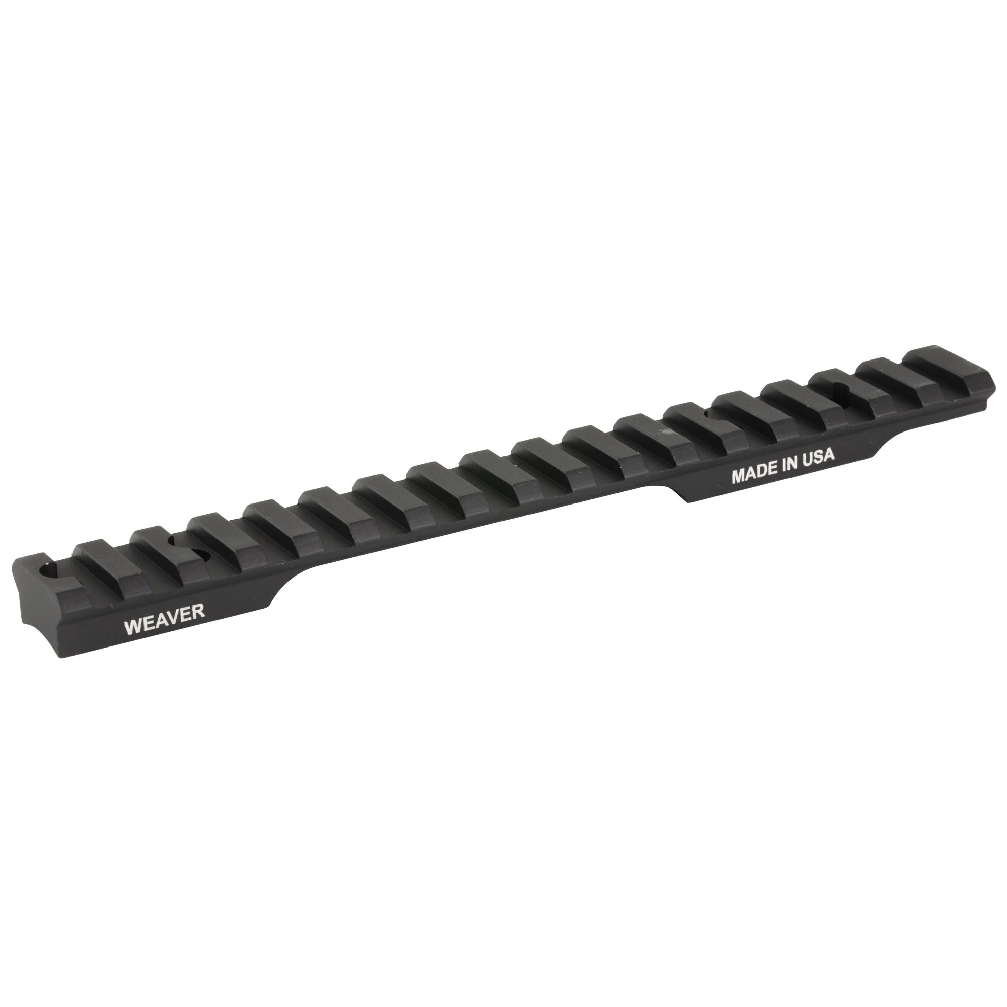 Weaver Extended Multi Slot Base Fits Savage 110 Short Action 8-40 - Black - 99466