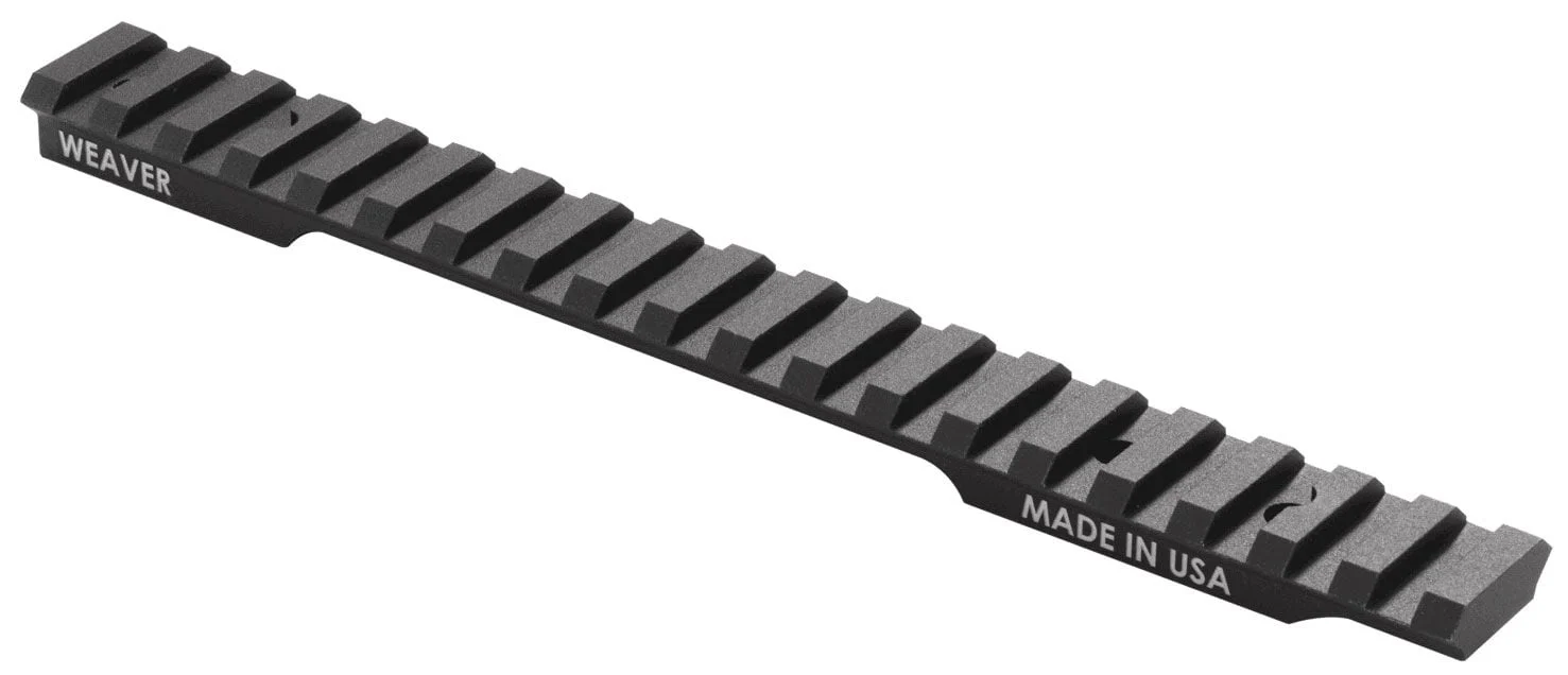 Weaver Mounts 99473 Multi-Slot For Rifle Browning AB3 Extended Picatinny/Weaver Mount For Short Action Black Anodized Aluminum - 101423
