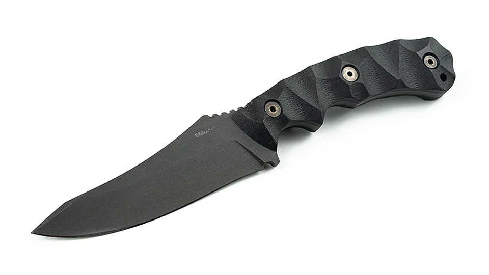 Wilmont Knives | Persian Fighter | 4.25" Tanto Fixed Blade Knife | with Custom Sheath and Clip