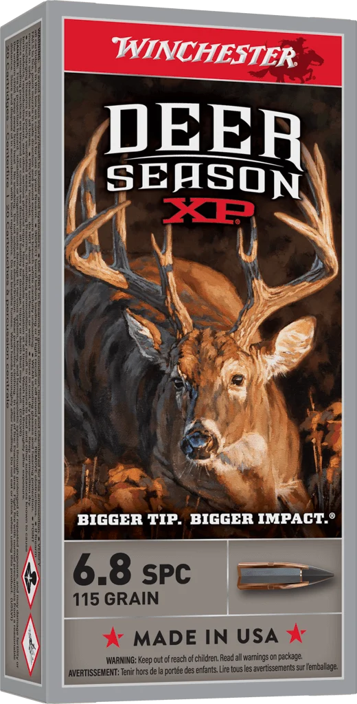 Winchester Deer Season XP 6.8 SPC Ammo 115 Grain