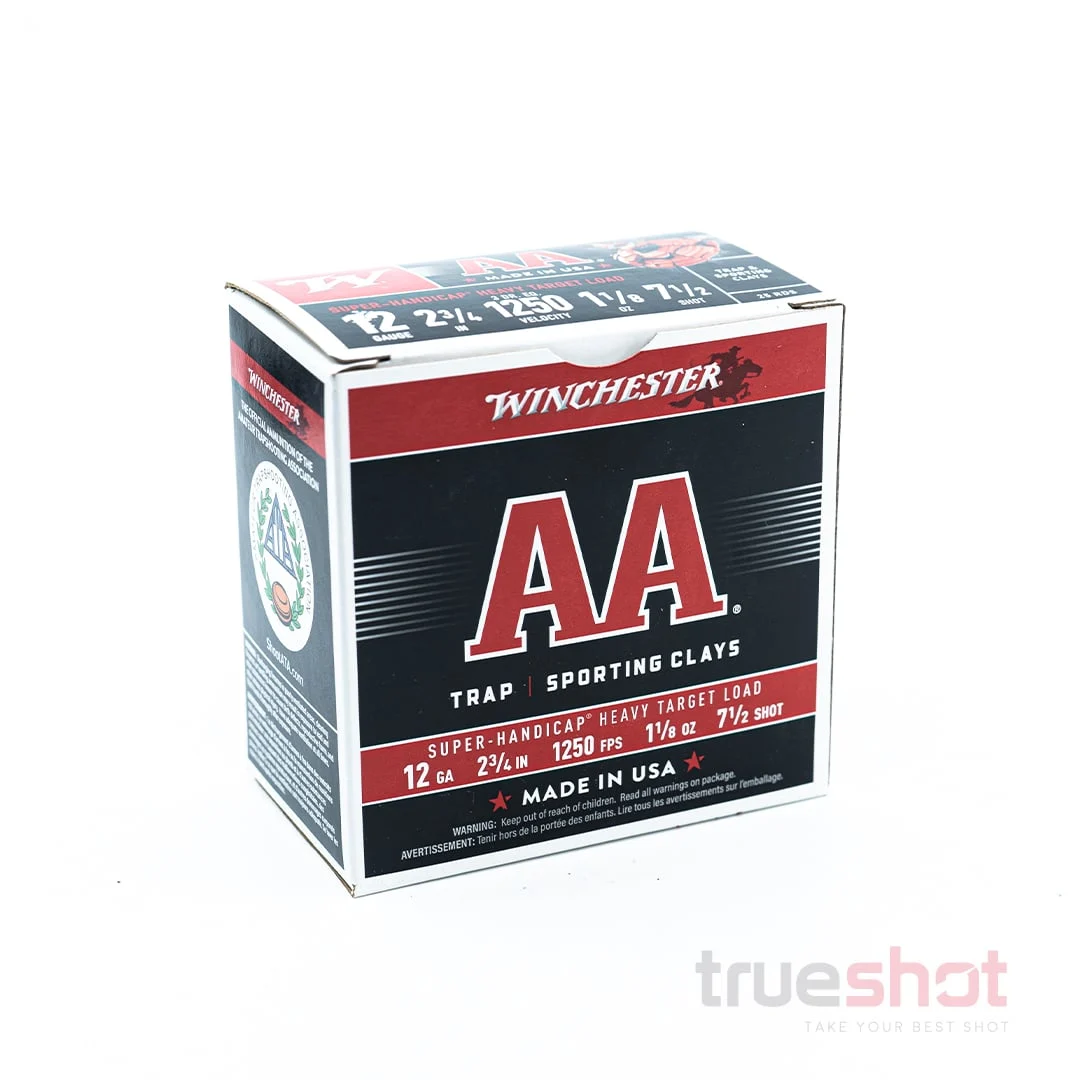 Winchester - AA Super Handicap - 12 Gauge - #7.5 Shot - 2.75" - 11/8 oz. -