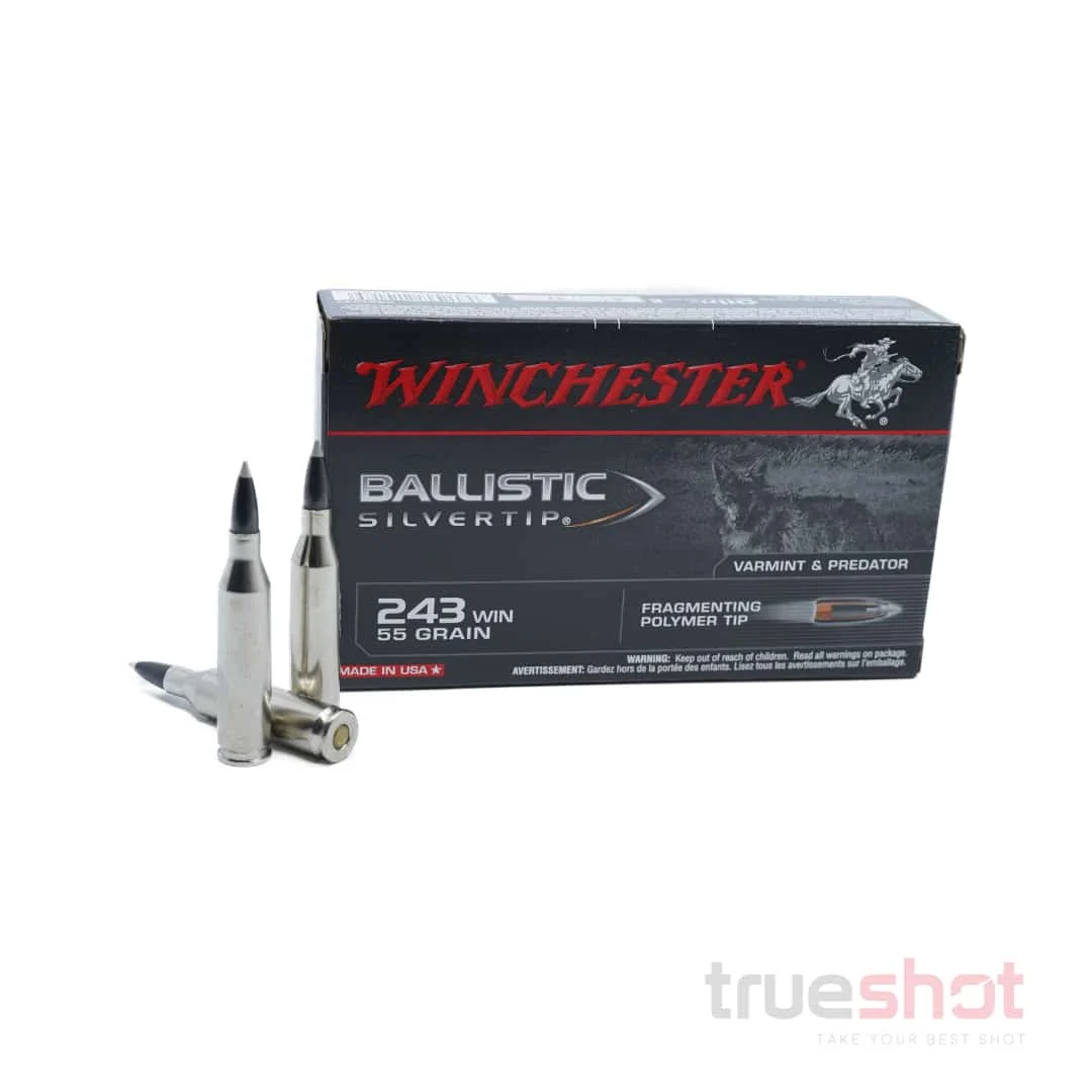 Winchester - Ballistic Silvertip - 243 Win - 55 Grain - FPT