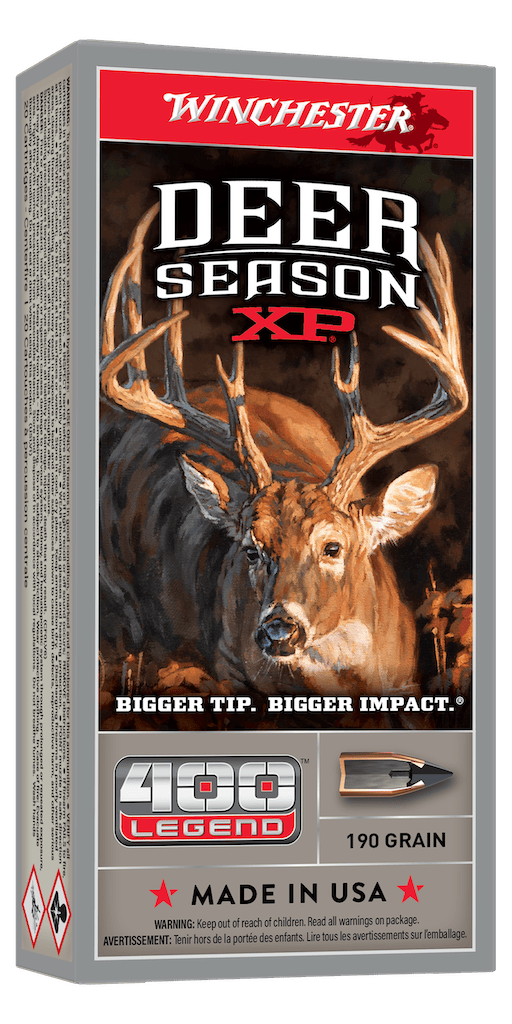 Winchester Deer Season XP 400 Legend Ammunition 190 Grain Xtreme Point - X400DS