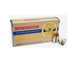Winchester Ranger 9mm Ammo 115 Grain Bonded Jacketed Hollow Point