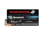 Winchester Ranger 9mm Luger +P Ammo 124 Grain Jacketed Hollow Point - RA9124TP