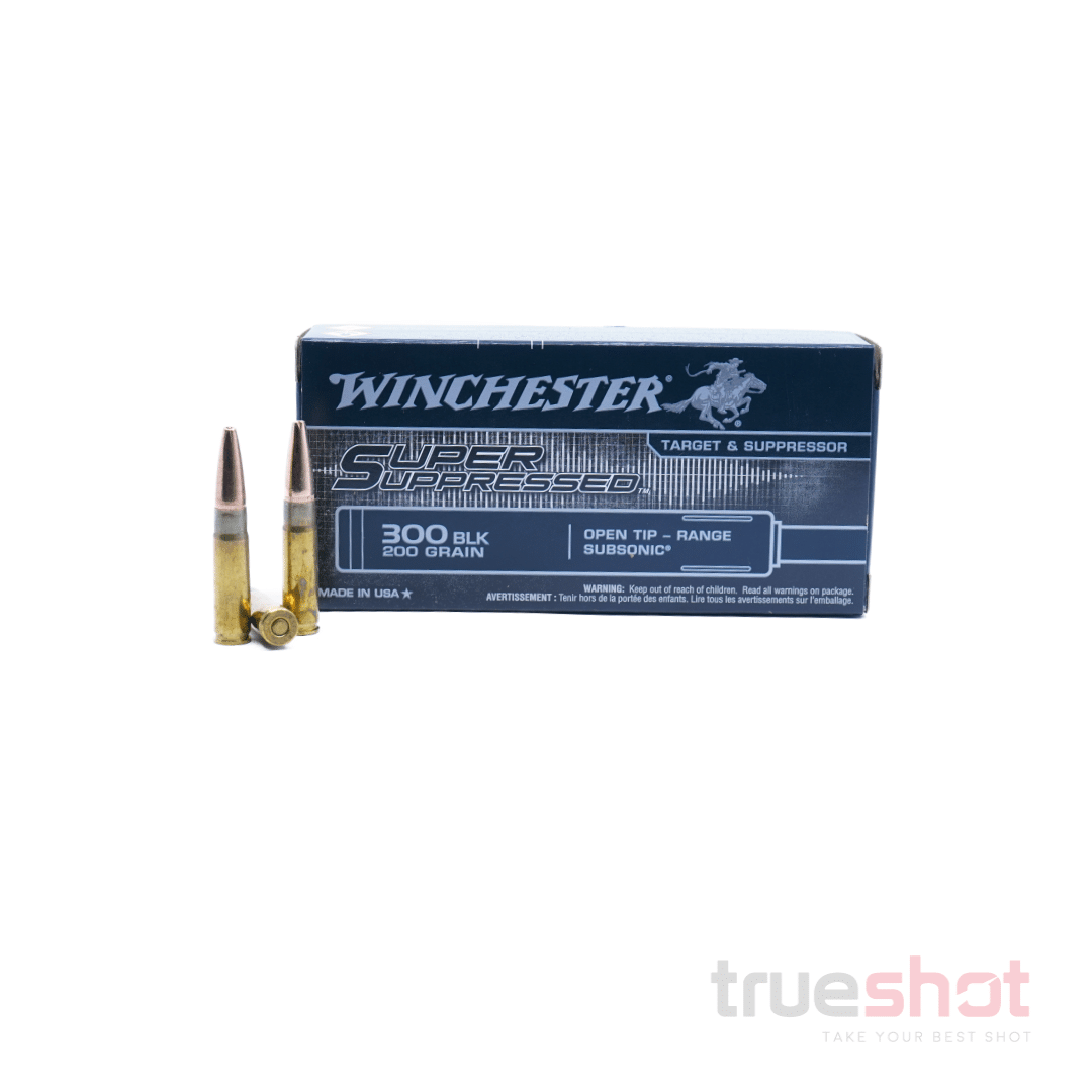 Winchester - Super Suppressed - 300 Blackout - 200 Grain - OT - Subsonic