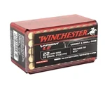 Winchester Super-X 22 WMR 25 Grain Jacketed Hollow Point Lead Free - X22MHLF