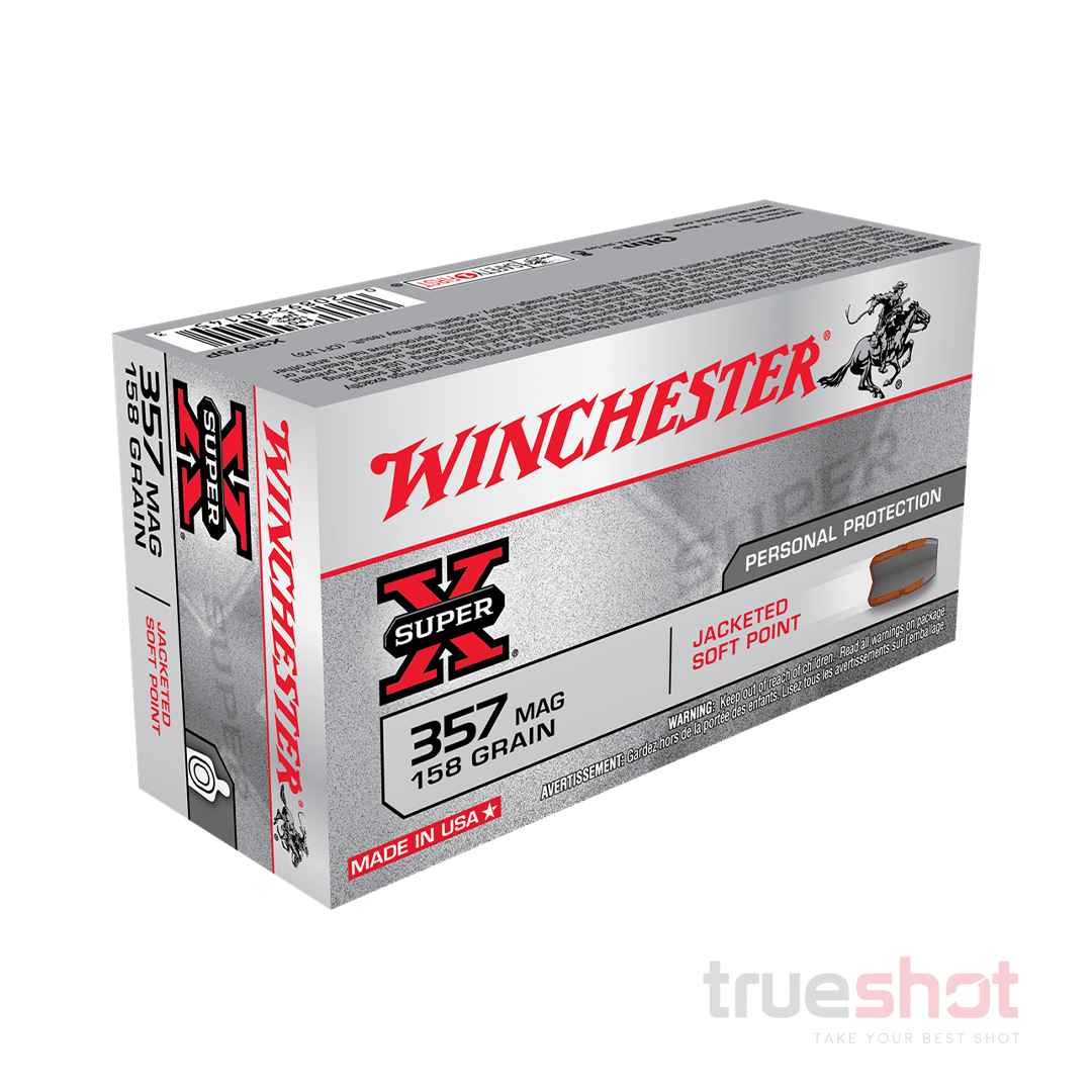 Winchester - SUPER X - 357 Magnum - 158 Grain - JSP