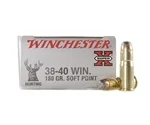 Winchester Super-X 38-40 WCF Ammo 180 Grain Soft Point - X3840