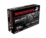 Winchester Supreme 308 Winchester Ammo 168 Grain Ballistic Silvertip