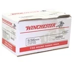 Winchester USA 5.56x45mm NATO M193 Ammo 55 Grain Full Metal Jacket 150 Rounds Value Pack - WM193150
