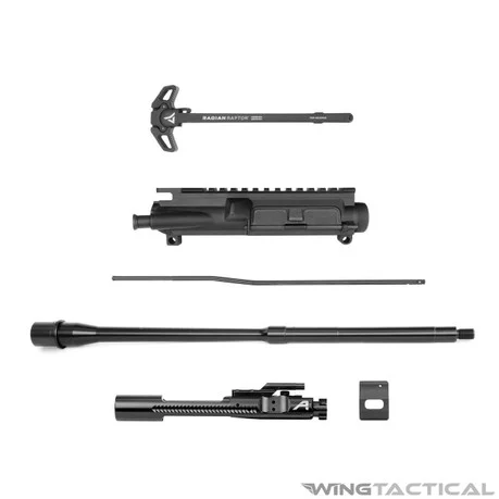 Wing Tactical PREMIUM Upper, Barrel, Gas Block, Charging Handle, BCG Bundle Kit