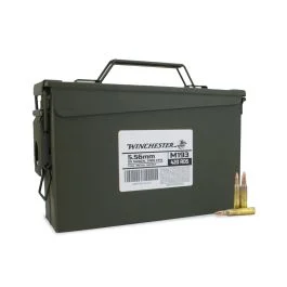 Winchester Lake City 5.56 55 Gr M193 FMJ Heavy Duty Ammo Can Bundle
