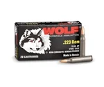 Wolf Performance 223 Ammo 55 Grain HP Steel Case Berdan Primed