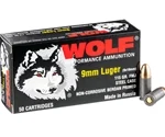 Wolf Performance 9mm Ammo 115 Grain Full Metal Jacket - P919FMJ