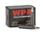 Wolf Polyformance 223 Ammo 62 Grain Hollow Point - 22362HP