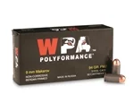 Wolf Polyformance 9x18mm Makarov Ammo 94 Grain FMJ Steel Case