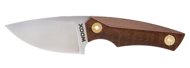 Woox Bad Boy, 2.75" Plain Drop Point D2 Steel Blade, American Walnut Handle, 6.25" OAL