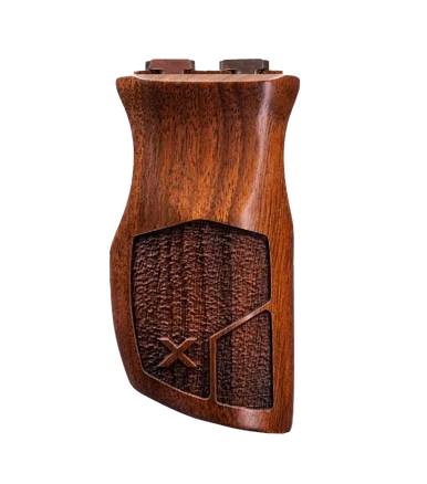 Woox SH.VGR001.01 Vertical Grip, Walnut Wood, Ergonomic Design, Made in Italy