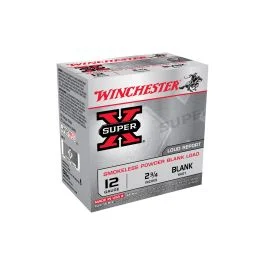 Winchester Super-X 12 Gauge 2.75 Smokeless Powder Blank Shot
