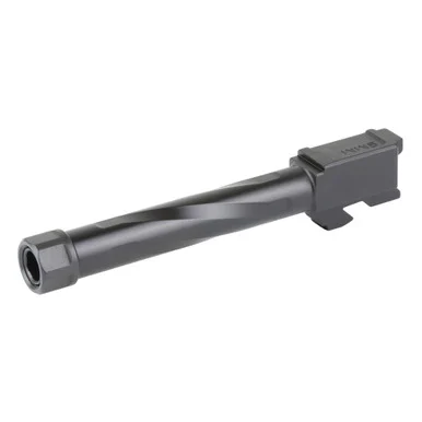 Zaffiri Precision ZAF BBL FOR G17 GEN 1-4, Threaded Barrel, 9MM, 4.99" Barrel, Black Nitride