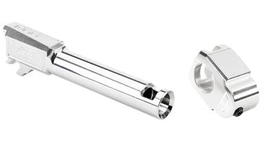 Zaffiri Precision ZP.365BTCSS, Threadless Compensator, Silver, 17-4 Stainless Steel