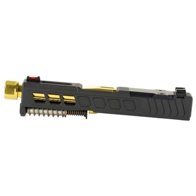Zaffiri Precision ZPS.3, Optics Ready Complete Slide, Threaded TiN Gold Barrel, HD Fiber Sights, Cerakote Finish