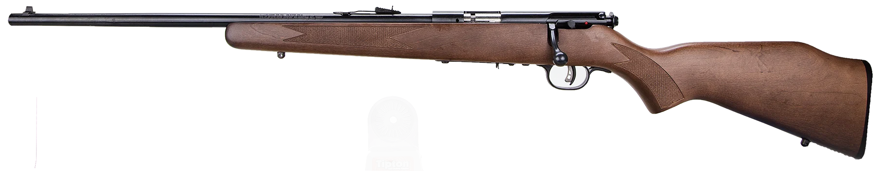 Savage 93GL Left-Hand Magnum Rimfire Rifle 95700, 22 Win Magnum Rimfire, 20.75", Bolt Action, Walnut Stock, Blue Finish, Accutrigger, 5 Rds